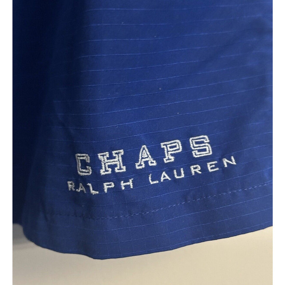 Mens Designer Polo Chaps Swim Surfing Board Shorts Blue Summer Polyester Size XL - Picture 2 of 5